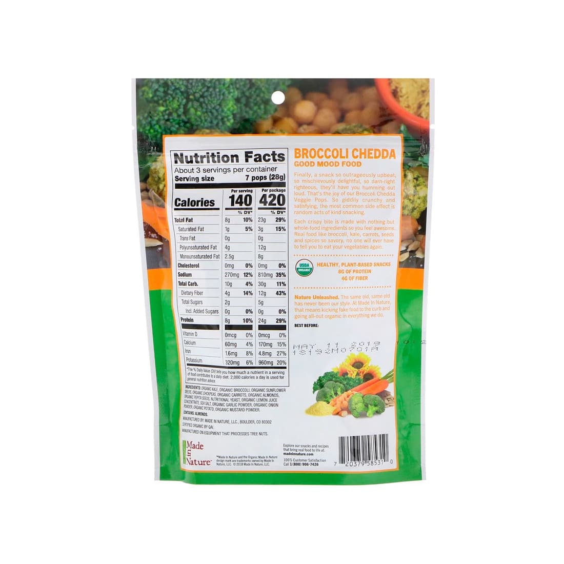 Blue Almonds Lightly Salted Vegetables